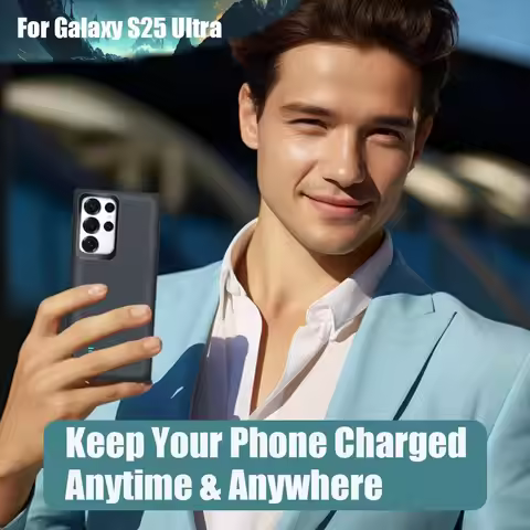 10000Mah Phone Stand Powerbank for Samsung Galaxy S26 Ultra S25 Plus S24 S22 S21 S10 S10e Note 10 20
