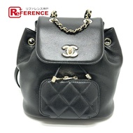 香奈兒 K1L9**** Coco 標誌旋扣背包