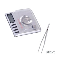 RUNNY Precise Digital Scale 20g 0 001g Milligram Scale Jewelry Lab Weight Pocket Scale