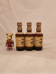 日版Suntory三得利山崎 12年 50ml 酒辨 3支威士忌(適合白州18山崎10,竹鶴25響17,21,30年2021,2022, 宮城峽余市15,20愛好者)