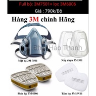 3m mask 7501+606 guaranteed genuine
