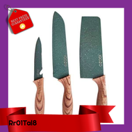 [Rr01Tal8] iGOZO Amazonas 130931 Knife Pisau Dapur Kitchen Potong Cut Makanan Cook Masak Perkakas Set (3pcs) - Local Ready Stocks