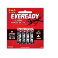 EVEREADY SUPER HEAVY DUTY AAA/AA BATTERY 8S