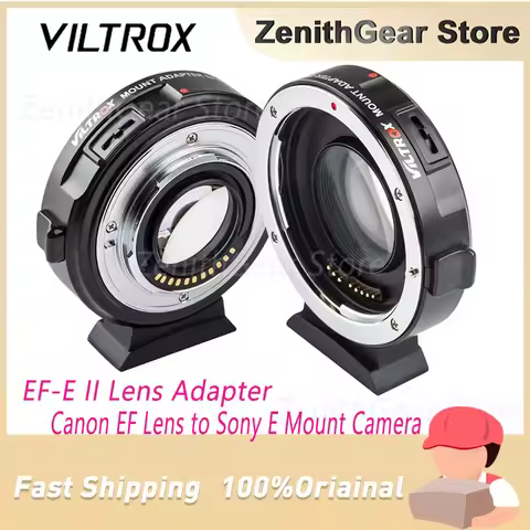 Viltrox EF-M2II 0.71x Speed Booster Adapter Auto Focus for Canon EF Lens to Panasonic Olympus M43 Ca