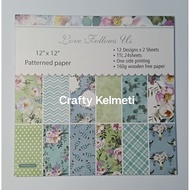 Paper Pack 12"x12" Love Follows Us/ Scrapbook Paper
