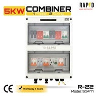 RAPD Combiner Box 1 Phase 2 String สำหรับ Inverter Hybrid (5KW/10KW) – ตู้รวมสายโซลาร์กันไฟย้อน  (Ke
