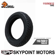 WARHORSE TIRE 110 90X12 TUBELESS ZJST FOR MOTORCYCLE (9861-260)