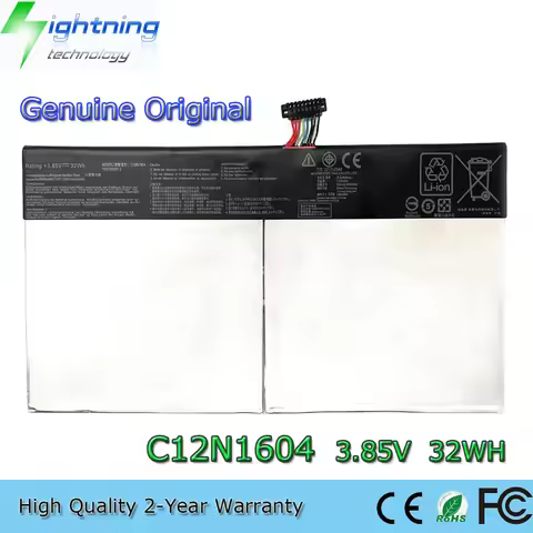 New Genuine Original C12N1604 3.85V 32Wh Laptop Battery for Asus Transformer Book T101HA T103HAF C12
