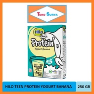 Hilo Teen Protein Yogurt Banana Calcium & Protein Powder Banana Yogurt Flavor 250 Gr