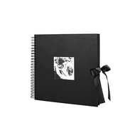 TaJiMy Scrapbook Album Handmade Black Earth Handmade Album Comment Photo Album Gift (large% Gangnam% Black)