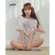 Little Rabbit Grocery Shop Japan Gelato pique Muppet Cat Print Modal Home Pajamas Set