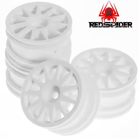 4pcs 42mm Plastic Racing Wheel 51237 For RC Car TAMIAY M03 M04 M05 MB01 MF01 XM01 SW01 T301 1/14 MJX