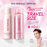 【NEW】Sea Makeup Stayput Prime Set&Glow Fix Setting Spray All Day LongLasting Waterproof Oil Waterpro