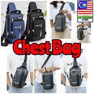 Chest Bag / Beg Sandang Dada Waterproof Travel Outdoor Sport