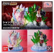 🪱🪱 22年 Bandai Spirits ~ Figuarts ZERO 海賊王 One Piece red film ver．超激戰～紅髮 撒古斯 & 美音 （歌姬）Figure -公仔 連 底座