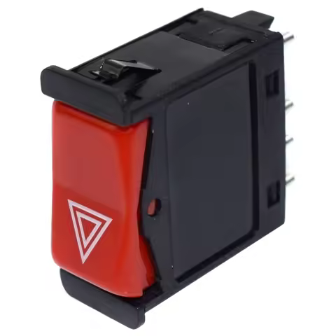 Warning Emergency Hazard Light Flasher Switch 1248200110 for Mercedes-Benz W124 W201 W202 500E 300CE