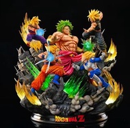 Kylin麒麟 超級撒亞人激戰布羅利 龍珠GK模型