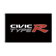 【Worth-Buy】 3x5 Ft Civic Type R Classic Car Decor Flag