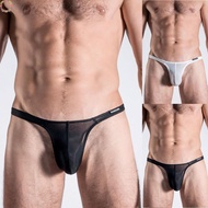 Underwear Pouch Rise See Sexy T Thong Waist G-string Mens Back Through