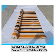 itop Alas Meja 2.13m x 1.37m x 0.28mm Table Cloth Untuk Night Bazaar Pasar Malam