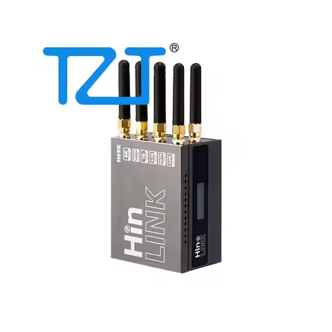 TZT Hinlink H69K PRO 5G Wireless Router CPE Cellular Vehicle Soft Router Development Board Dual Freq