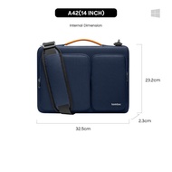 tomtoc A42 Laptop Messenger Bag 13 14 15 16 17 Inch Business Shoulder Bag for Macbook - Beg Silang L