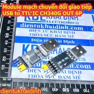 USB to TTL communication conversion circuit Module IC CH340G OUT 6P kde5270