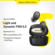 【New Arrival】Baseus WM02 Wireless Earphones TWS 5.3 Bluetooth  Earbuds With Touch Control Noise Canc