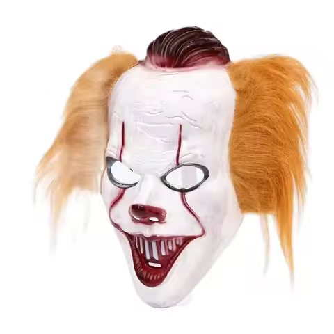 It Chapter Two 2 Pennywise Joker Mask Stephen King Cosplay Masks Halloween Clown Mask Joker Pennywis