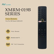 รีโมทคอนโทรลด้วยเสียงไร้สายสำหรับ Xiaomi Mi TV Android 4K P1ทีวีอัจฉริยะ XMRM-19 L43M6-6AEU ควบคุมด้วยรีโมทด้วยเสียงผ่านบลูทูธ