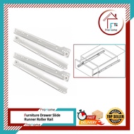 HEAVY DUTY FURNITURE DRAWER SLIDE ROLLER RUNNER RAIL / LACI DRAWER / DRAWER RUNNER