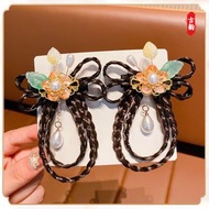 全城熱賣 - 兒童古風超仙花朵流蘇髮夾髮飾(9#長安1對裝)