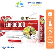 FERROGOOD iron supplement pills nourish blood, improve anemia - Box of 30 pills
