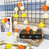 創意燈飾 籐球燈串 插座款 燦爛陽光 長度3M LED氣氛燈 聖誕節