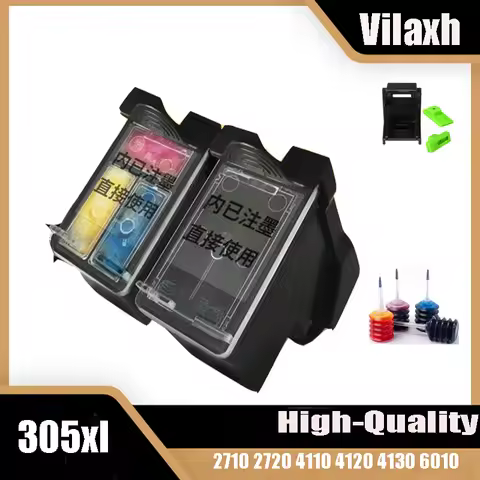 Vilaxh 305 XL 305xl Replacement Compatible For HP 305 HP305 Hp305xl ink cartridge For HP DeskJet 271