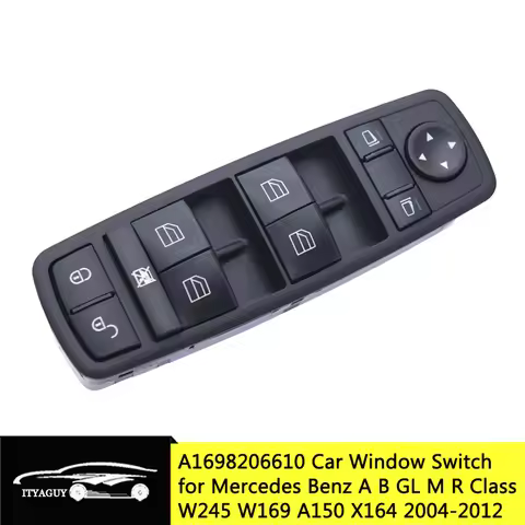 For Mercedes Benz A B GL M R Class W245 W169 A150 B200 X164 2004-2012 Electric Power Window Master S