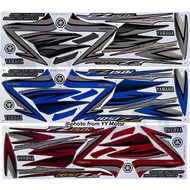 Yamaha FZ 150i (1) fz150i v1 v2 premium quality motor body cover sticker stripe 1set black blue red