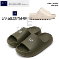 🇰🇷 KOREA GAP khaki colour EVA SOFT WALKING SLIPPERS flips-flops 韓國 GAP 2023年 卡其色 沙色 土色 最新款式 EVA 厚底涼鞋