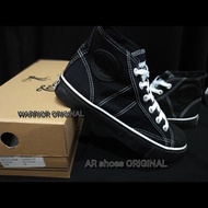 Warrior Classis High Black Black School Shoes / School Shoes / Warrior Classic All Black Shoes