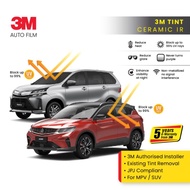 3M Tint Ceramic IR Autofilm for SUV / Small MPV (Voucher Only)