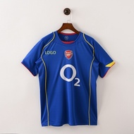 2004/05  Arsenal  Retro Edition  Away Sleeve Football Jersey Shirt