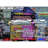 Bismillah truck sticker cutting pickup truck windshield variation granmax canter giga pickup truck
