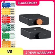 Fosi Audio V3 Stereo Power Amplifier 300W *2 TPA3255 Class D Mini Amp 2 Channel Audio Amplifier for 