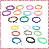 [W Y D H] 3D Printing Pen PCL Filament Refills 1.75mm, Pack of 20 Random Color, Low Melting Temp of 