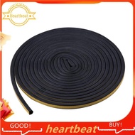 [Hot-Sale] Self Adhesive Sealing Strip Door Insulation Strip 5M Black D Shaped Car Door Seal Glue St