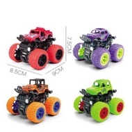 Inertia off-road car toy
