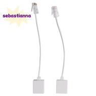 2 socket 8P4C / RJ45 male RJ11 6P4C to female M / F Adapter telephone Ethernet