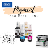 หมึก Epson 008 BK,M,C,Y 4 สี หมึกกันน้ำ หมึกแท้ 100%for L6460/L6490/L6550/L6570/L6580/L11160/L15150/