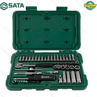 SATA 52-Piece Block Wrench Set Size 6.3 Mm. 52Pc. 1/4" Dr. Socket