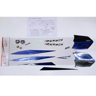 NVX AEROX NVX STICKER  STICKER BLUE BLACK  HITAM BIRU  ORIGINAL100%YAMAHA BG3-FG000-30-P1